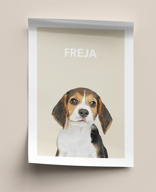 Freja - Personlig poster