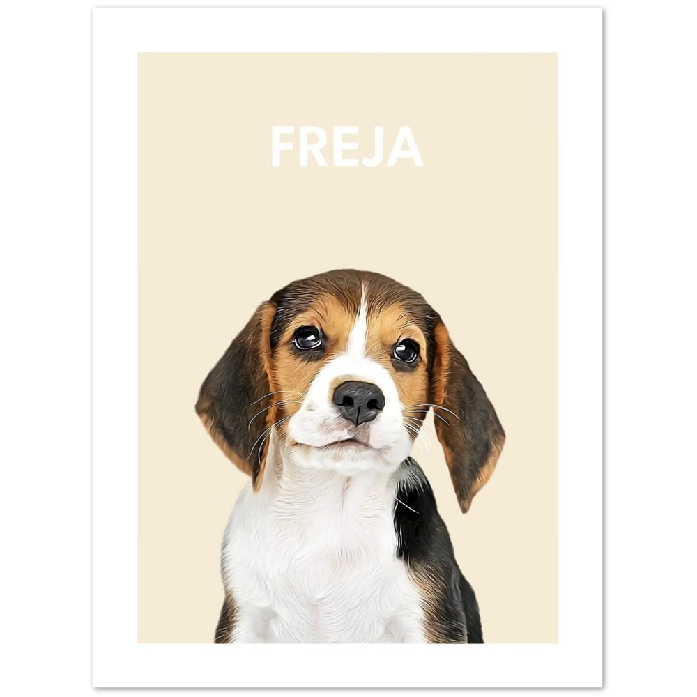 Freja - Personlig poster