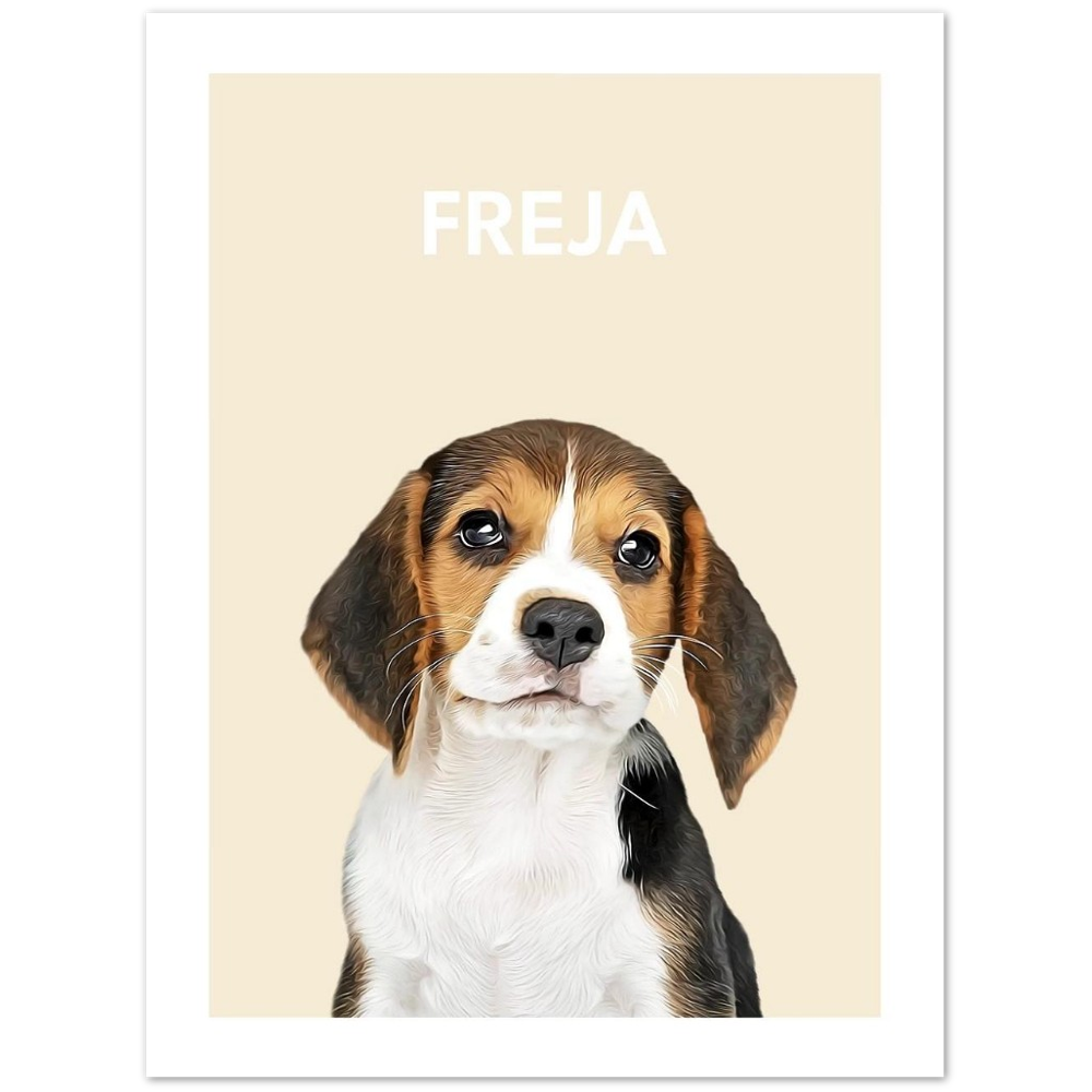 Freja - Personlig poster