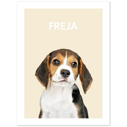 Freja - Personlig poster