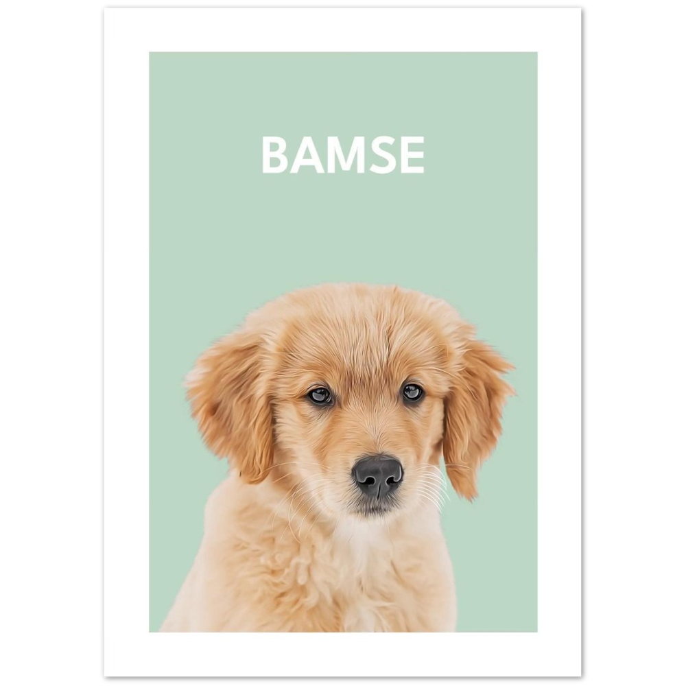 Bamse - Personlig poster