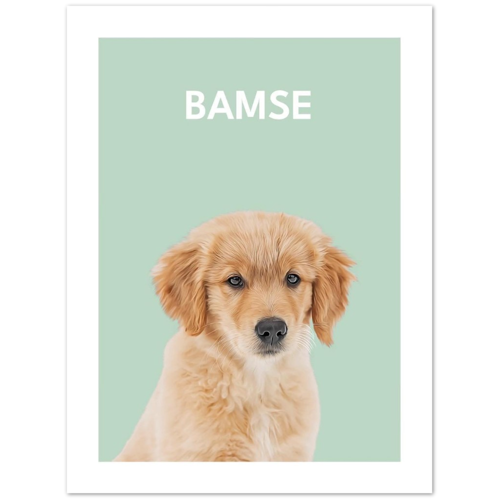 Bamse - Personlig poster