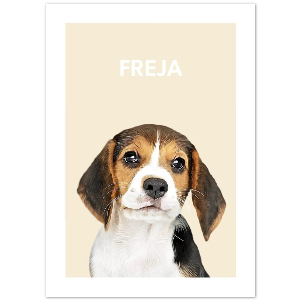 Freja - Personlig poster